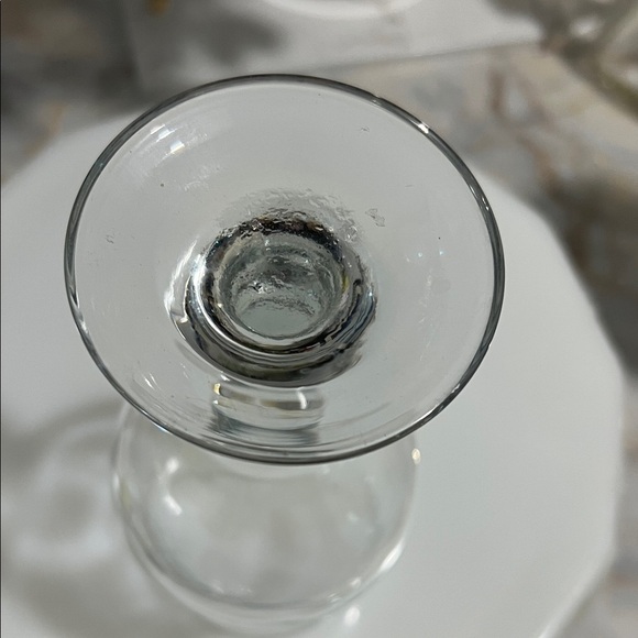 12 set Libbey Tulip Wine/Water Clear Goblet Vintage 7 Inch Height Set of 12 $25 - Picture 4 of 5